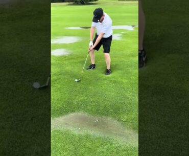 Fairway or water bed? 😂 (📹: TikTok/ bradley397) #golf