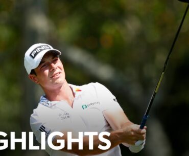 Viktor Hovland shoots 4-under 66 | Round 3 | TOUR Championship | 2023