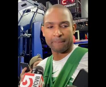 Al Horford didn't like a reporter laughing when he said he was an elite shooter (via Bobby Manning)