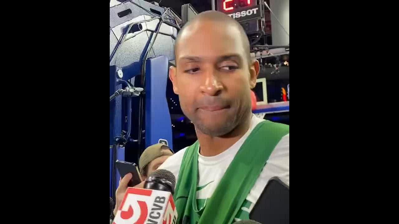 Al Horford didn’t like a reporter laughing when he said he was an elite shooter (via Bobby Manning) Al Horford didn't like a reporter laughing when he said he was an elite shooter (via Bobby Manning)