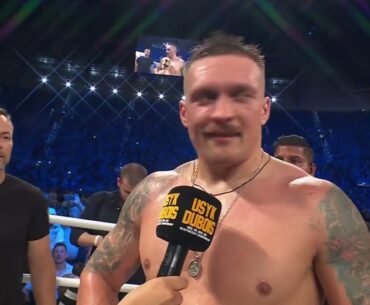 Oleksandr Usyk Says He's READY For Tyson Fury! 👀 #UsykDubois