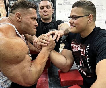 HULK BODYBUILDER VS SCHOOLBOY ARM WRESTLING 2023