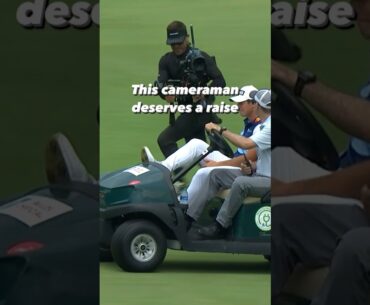 Somebody get this man a golf cart 😂