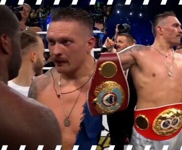 Usyk Tells Dubois You Will Be Ok After KO Win + Still Wants Tyson Fury Fight | POST-FIGHT INTERVIEW