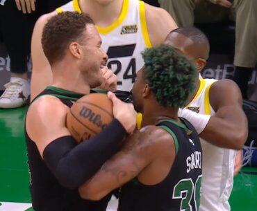 Blake Griffin laughs in Kris Dunn's face then calls him a "f**king p**sy" after scuffle