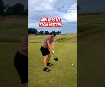 Min Woo Lee Slow Motion Swing #minwoolee #rickshiels #slowmotion #driver #golftechnique #golf