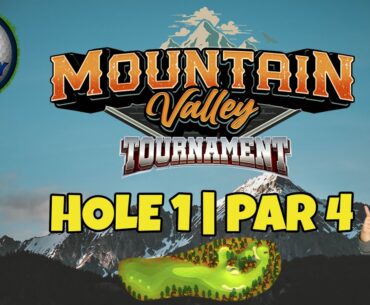 Master, QR Hole 1 - Par 4, EAGLE - Mountain Valley Tournament, *Golf Clash Guide*