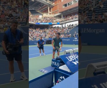 Carlos Carlitos Alcaraz vs Frances Tiafoe | Stars of the Usopen Loius Armstrong Staduim |Usopen 2023