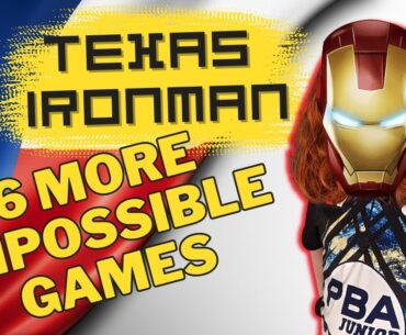TEXAS IRONMAN LIVE- Bowling Tournament Dual Pattern Match Play vs Dallas Leong