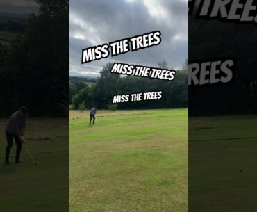 Swing thoughts vs golf swing #golf #subscribe #viral #golfer #funny #fyp