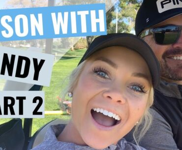 (GOLF) Lesson with Andy: PART 2