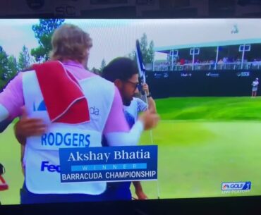 Akshay Bhatia wins the Barracuda Championship 2023 ⛳️🎉🎊 1st ever PGA Tour win