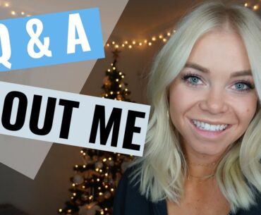 Q&A! Get to know me!