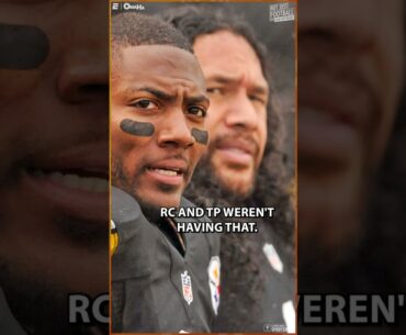Antonio Brown, Troy Polamalu, Ryan Clark and other Steelers fought during training camp 😳 #shorts