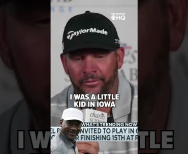 Michael Block was NOT expecting a text from Michael Jordan 😳 #shorts #golf #pgatour
