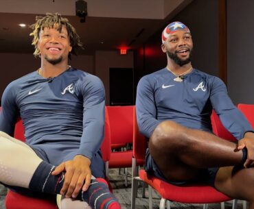 ROY Film Session: Ronald Acuña Jr. and Michael Harris II review rookie-year moments
