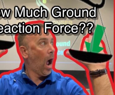 Golf Swing Ground Reaction Forces #groundreactionforces #forceplates