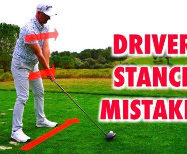 Do Not Make These Driver Stance Mistakes - Golf Basics