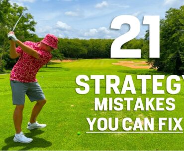 BIGGEST Strategy Mistakes in Golf - How to Fix Them