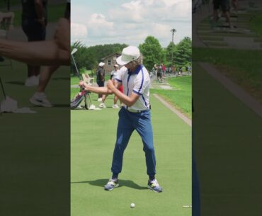 SLOW DOWN To Start Your Downswing #shorts #golfswing #golf #ericcogorno #golftip #golftips