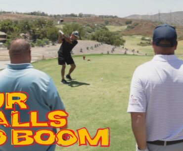 Hearing the loudest golf ball for the first time!!!
