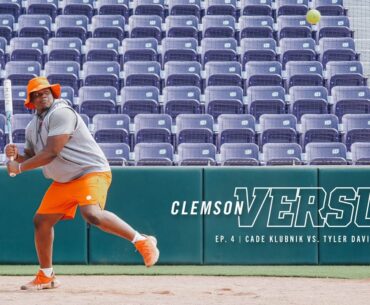Quarterback vs D Line Home Run Derby || Clemson Versus (S1, Ep.4)