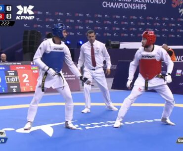 222 R16 Men  80kg COL TREJOS M  AZE ALIYEV A
