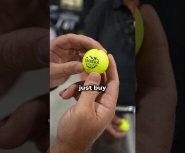 New Embers Golf balls!! #golf #golfequipment #golfshorts