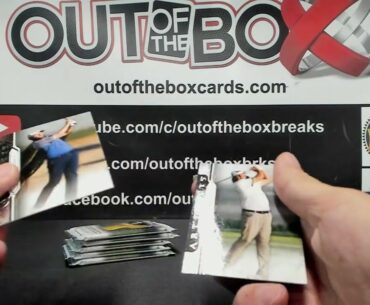 Out Of The Box Group Break #13702 UPPER DECK GOLF 2 BOX LETTER RANDOM
