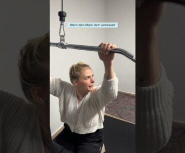 Wenn dein Mann vs. der Trainer dich verbessert