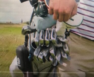 Bubbie’s bag in The Major at the Open Course
