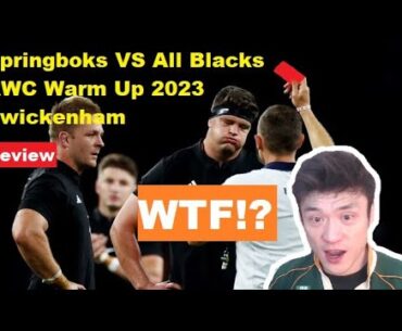 Review: Springboks VS All Blacks 2023 Twickenham Rugby World Cup Warm Up. Reactions, Analysis, Recap