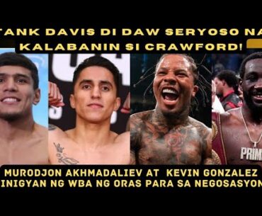 Murodjon Akhmadaliev at Kevin Gonzalez binigyan ng WBA ng oras para sa negosasyon!