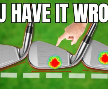 How Your Irons Should ACTUALLY Sit On The Ground! (SO MANY GO WRONG)
