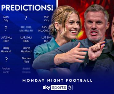 Champions? Top 4? BEST signing?! 👀 | Neville, Carragher & Carney PREDICT 23/24 PL Season! | MNF
