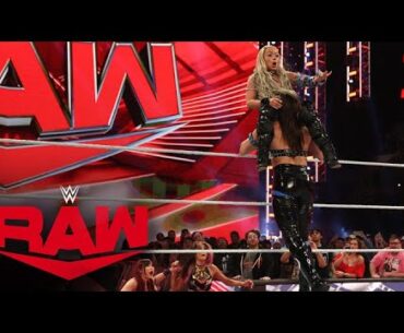 Raquel Rodriguez launches Liv Morgan over the top rope to take out IYO SKY & Dakota Kai