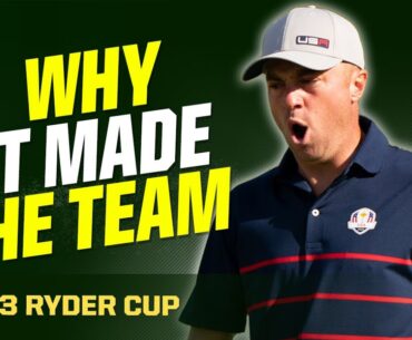 Here's WHY Justin Thomas Made the US Ryder Cup Team | The First Cut Podcast