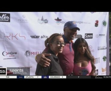 Derek Fisher & Gloria Govan host golf tourney