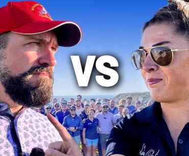 I take on THE AMATEUR CHAMPION at INCREDIBLE cliff top golf course!