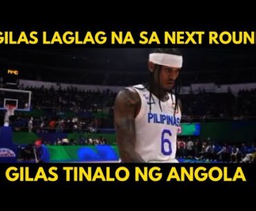 GILAS TALO sa ANGOLA, laglag na sa WORLD CUP!!!