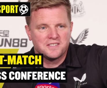 Eddie Howe gives his reaction to Newcastle 1-2 Liverpool | Post match press conference.