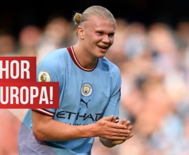 HAALAND é escolhido como o MELHOR JOGADOR da EUROPA na temporada 2022/23