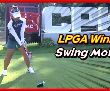 LPGA Winner "Megan Khang" Solid Driver-Iron Swings & Slow Motions