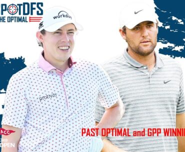 US Open | SweetSpotDFS | Past Optimal and GPP Winning Lineups