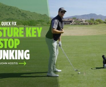 Stop Chunking the Golf Ball with this Quick Fix | Titleist Tips