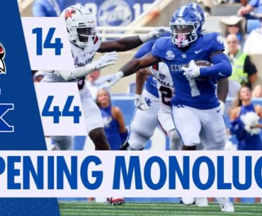 Matt Jones' Post-Game Monologue after the Cats beat Ball State