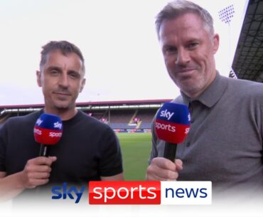 Gary Neville & Jamie Carragher on Harry Kane's move to Bayern Munich & the future of Moises Caicedo