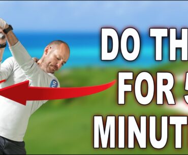 I learnt this Amazing Practice drill from the WORLDS Best Golf Coach