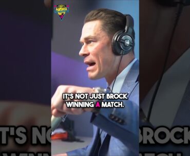 John Cena Explains How Brock Lesnar Squashing Him Came To Be!