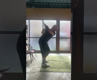 60歳からのゴルフスイング5Wskinhead golf swing age60